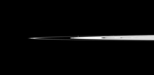 PIA12675: Prometheus Amid Rings