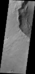 PIA13141: Syrtis Planum Landslide