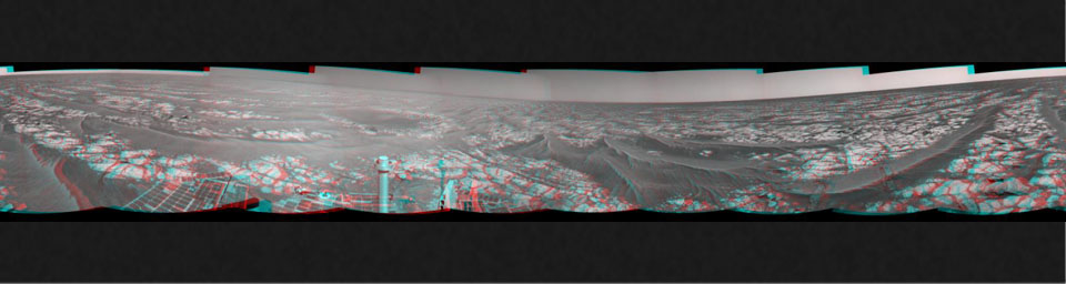 PIA13415: Opportunity's Surroundings After Sol 2363 Drive (Stereo)