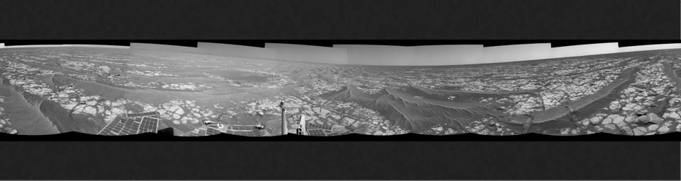 PIA13416: Opportunity's Surroundings After Sol 2363 Drive