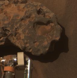 PIA13419: Opportunity's Close-up of a Meteorite: 'Oileán Ruaidh' (True Color)