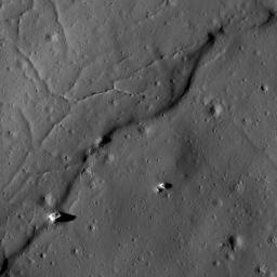 PIA13513: Impact Melt at Necho Crater