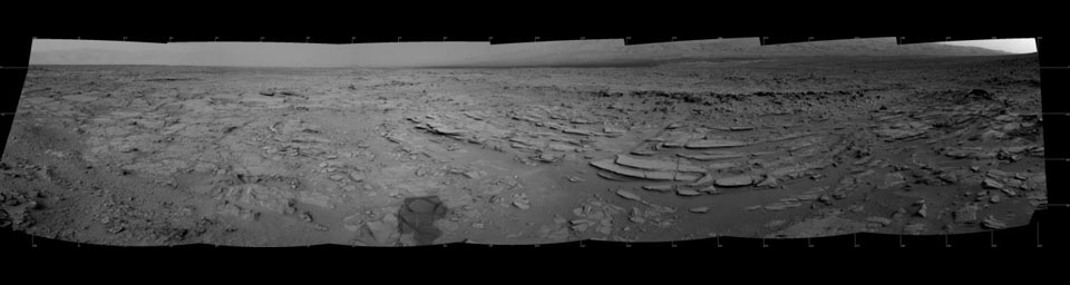 PIA16551: Sol 120 Panorama from Curiosity, near 'Shaler'
