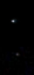 PIA17935: Curiosity Mars Rover's First Image of Earth and Earth's Moon