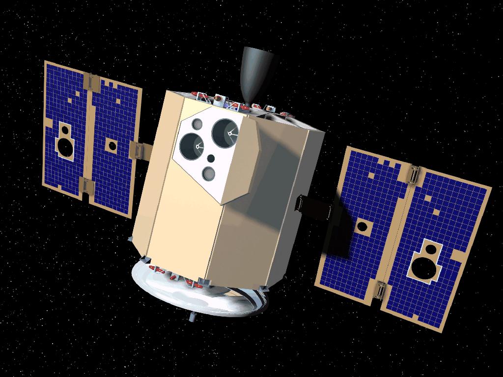 PIA18159: Clementine Fully Deployed (Artist's Concept)