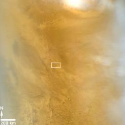 PIA18380: Impact Scar Detected in Mars Weathercam Image