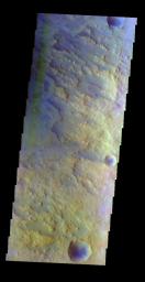 PIA18989: Antoniadi Crater - False Color