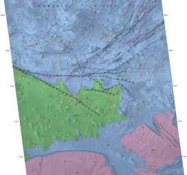 PIA19084: Geological Mapping of Hills in Martian Canyon