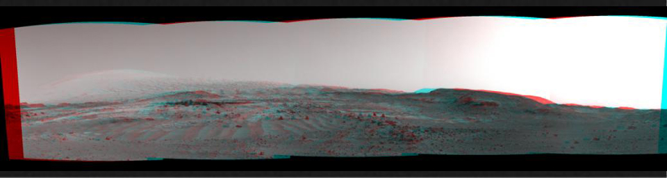PIA19387: Scene From 'Artist's Drive' on Mars (Stereo)