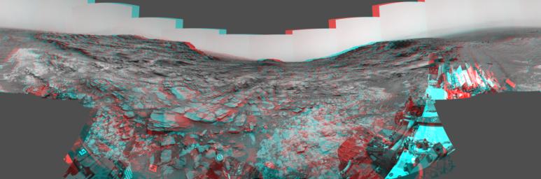PIA19678: Panorama from Curiosity's Sol 1000 Location (Stereo)