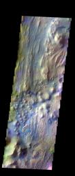 PIA19778: Ares Vallis - False Color