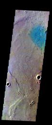 PIA19790: Gusev Crater - False Color