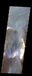 PIA19793: Melas Chasma - False Color