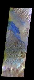 PIA20082: Danielson Crater Dunes - False Color