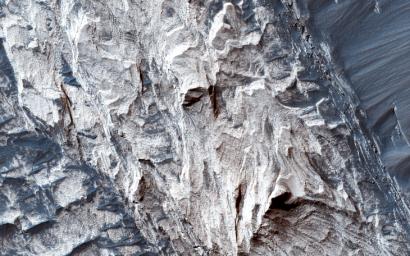 PIA20659: Possible Sulfate Deposits in West Melas Chasma