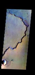 PIA21162: Chryse Planitia - False Color