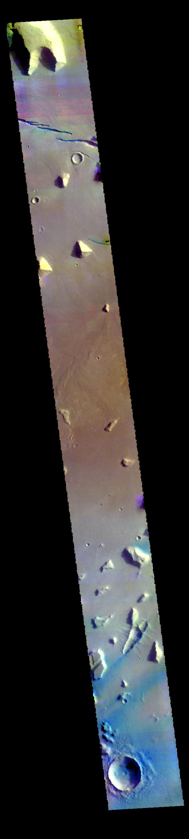 PIA23087: Elysium Planitia - False Color