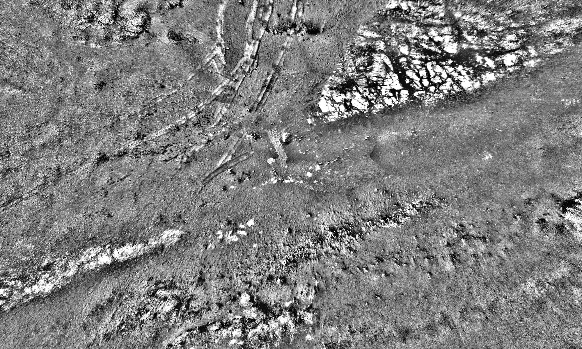 PIA23246: Opportunity's Tracks in Perseverance Valley