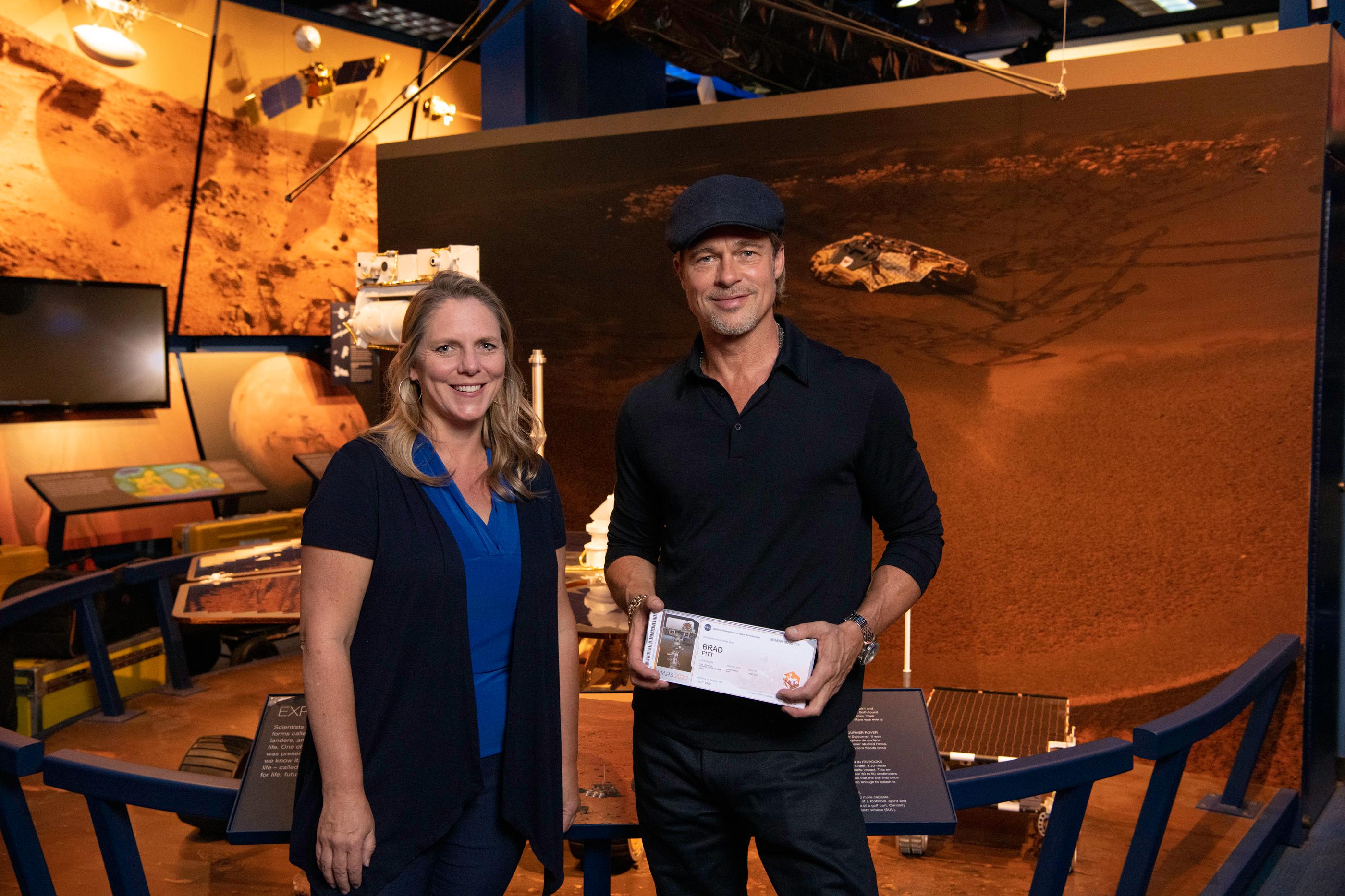 PIA23279: Send Your Name to Mars With Brad Pitt