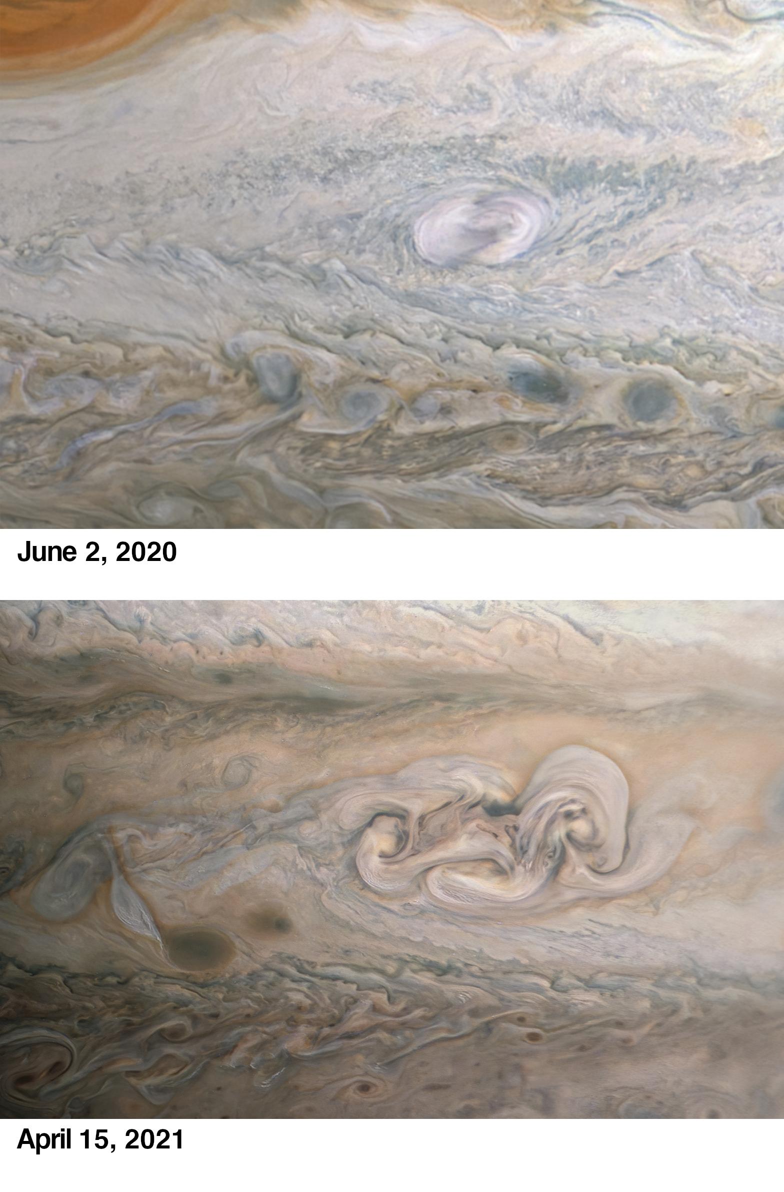 PIA23609: Juno Returns to Clyde's Spot on Jupiter