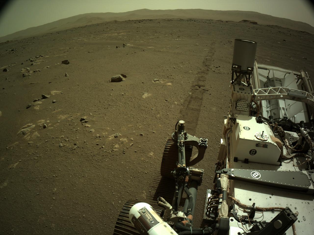 PIA23729: Mars Perseverance Sol 16: Left Navigation Camera (Navcam)