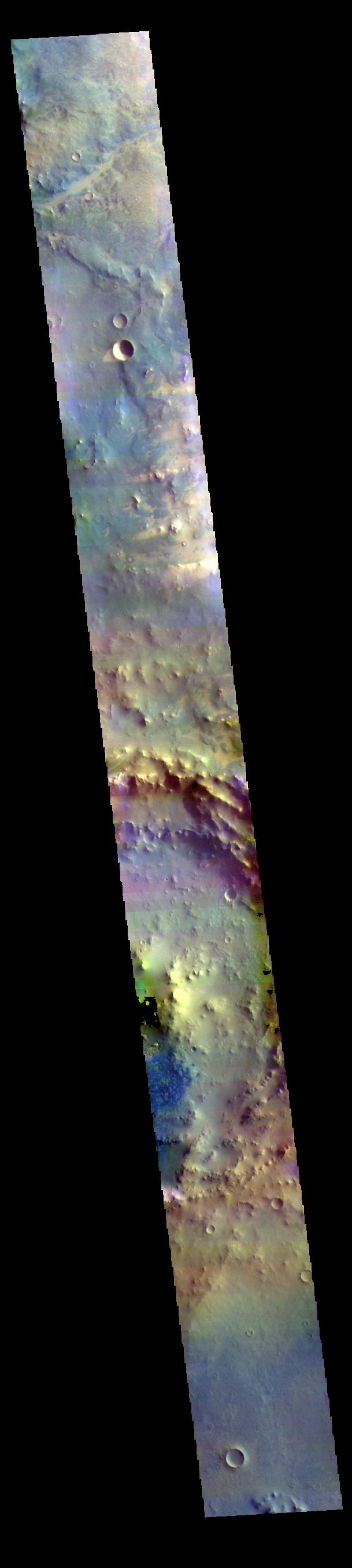 PIA24505: Noachis Terra - False Color