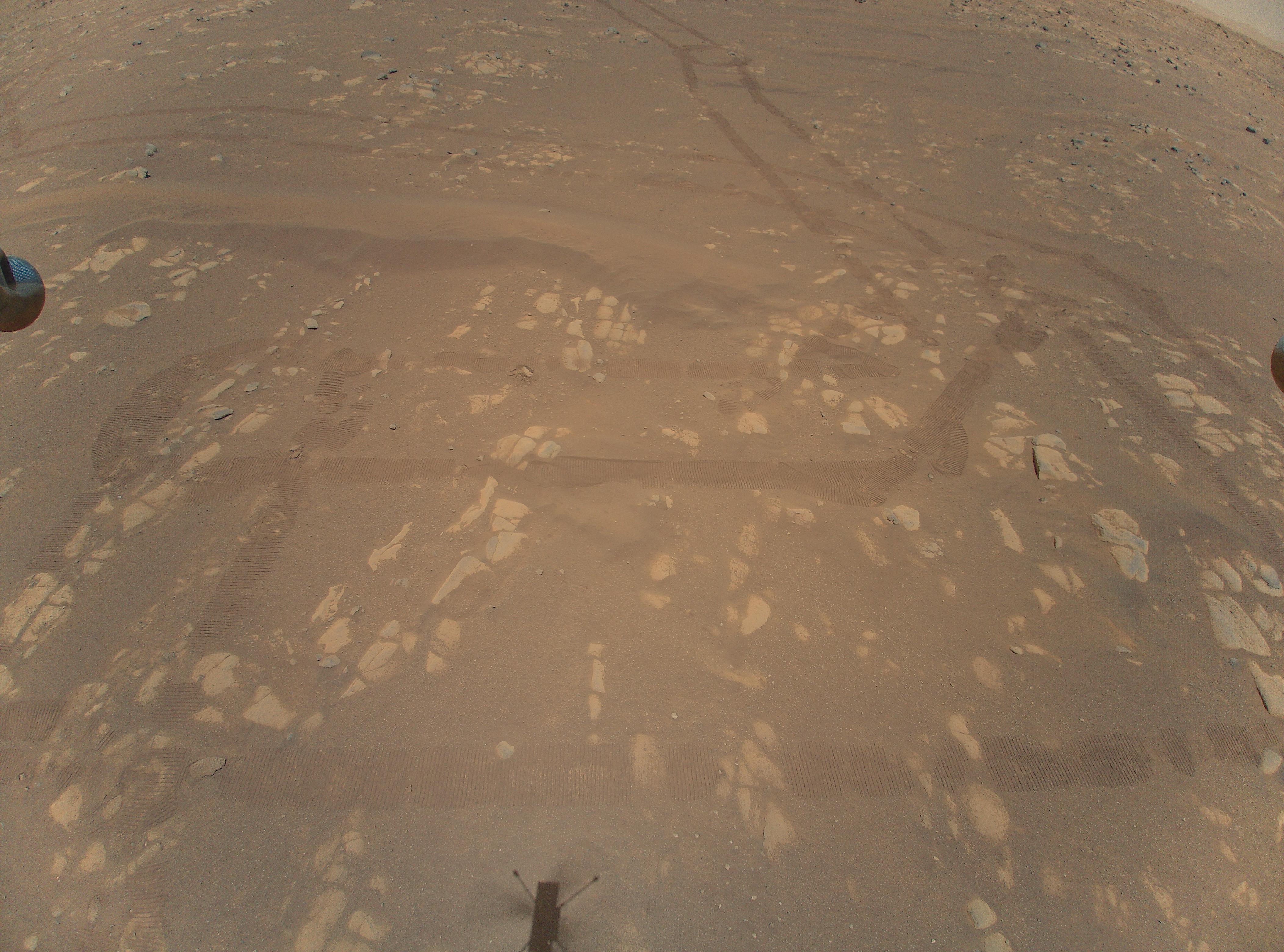 PIA24593: First Aerial Color Image of Mars