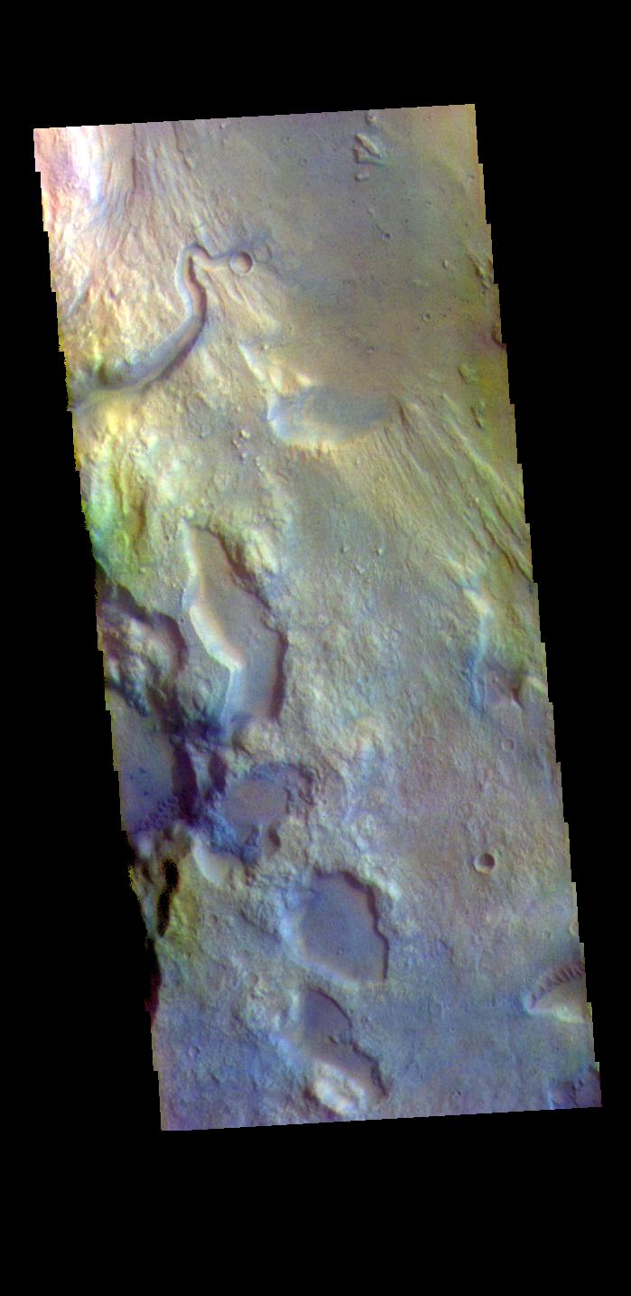 PIA24660: Ares Vallis - False Color