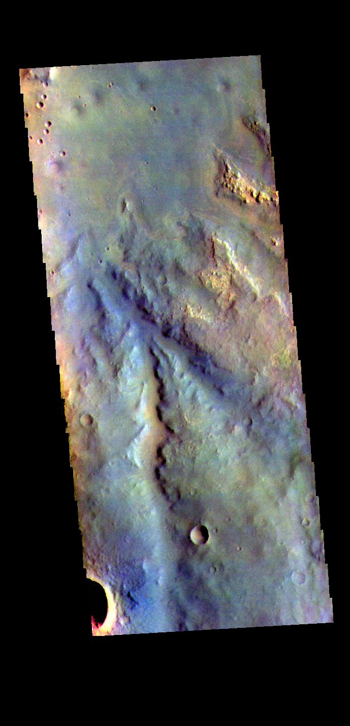PIA24678: Meridiani Planum - False Color
