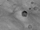 PIA05248: MGS MOC Image of Mars Exploration Rover, Spirit, on Mars