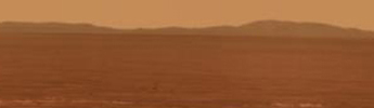 PIA13669: Rim of Endeavour on Opportunity's Horizon, Sol 2424