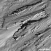 PIA13686: Erosional Trough on Crater Wall