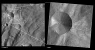 PIA15903: HAMO and LAMO Images of Canuleia Crater