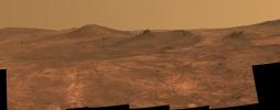 PIA19393: Rock Spire in 'Spirit of St. Louis Crater' on Mars